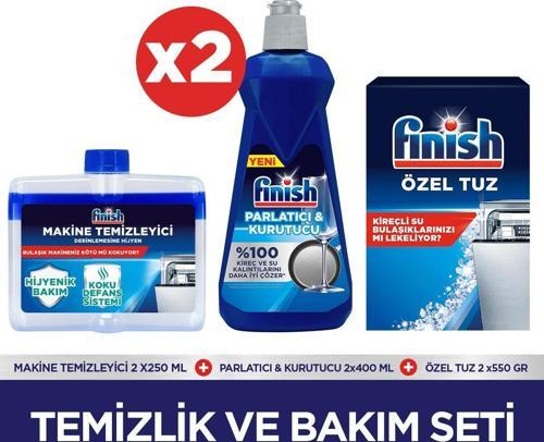 Parlatıcı 400 ml +Makine Temizleyici 250 ml +Tuz 550gr x 2 Adet