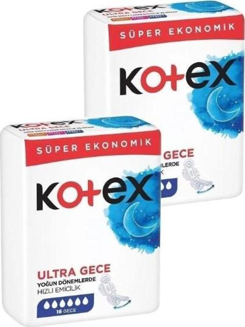 Ultra Quadro Süper Eko Gece 16 lı x 2 Adet