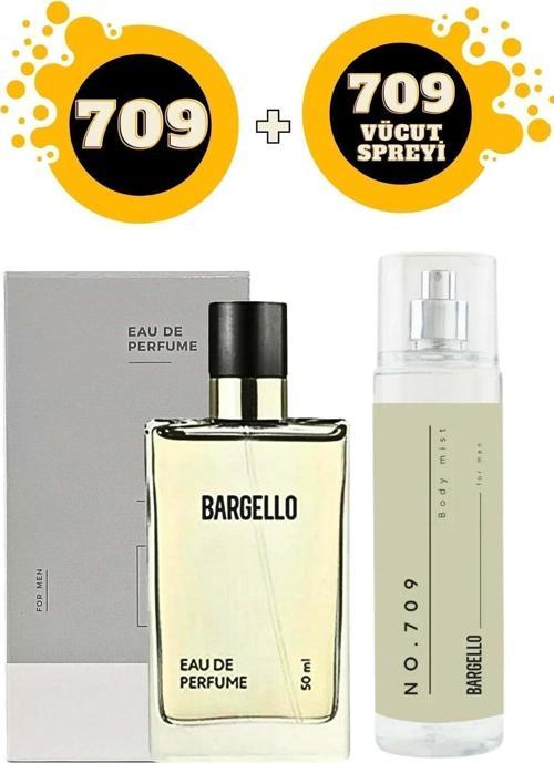 709 Edp Oriental 50 ml Erkek kokusu + No:709 210 ml Body Mist Vücut Spreyi