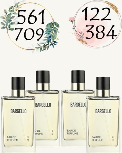 Kadın Parfüm 122 - 384 Erkek Parfüm 561 - 709 50 ML EDP 4'lü Favori Set