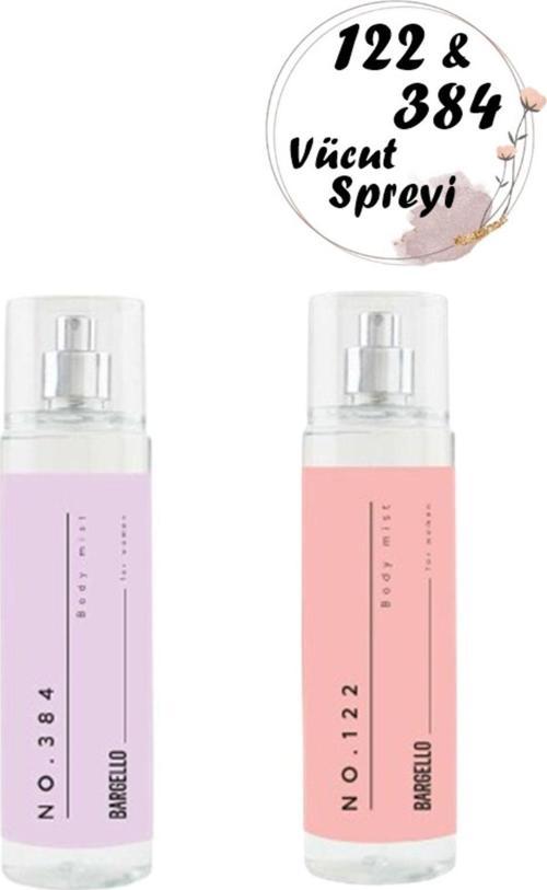 VÜCUT SPREYİ SETİ KADIN NO 122 - NO 384 210 ML + 210 ML