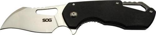 Sog İsonzo 1396BK Siyah Kamp Çakı 18cm - Yarı Otomatik, Kemerlikli, Kutulu