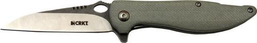 Crkt Lotus 1265 Gri Kamp / Outdoor Çakı 18cm - Yarı Otomatik, Kemerlikli, Kutulu