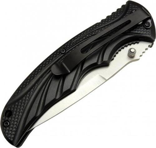 Handsome 453 Yeşil Kamp Çakı 21,5cm - Yarı Otomatik, Kemerlikli