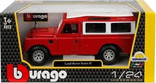 22063 Land Rover Series Iı Model Araba 1:24 Kırmızı -Sunman