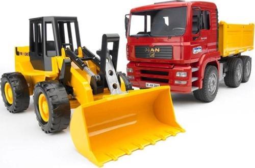Man Damperli Kamyon Ve Fr 130 Kepçe