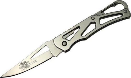 Alaska 1606 Metal Mini Çakı 14 cm Manuel, Kemerlikli