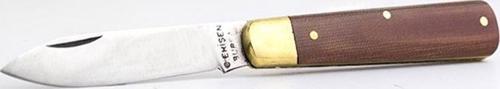 Cemil Erişen Bursa Çakı No:1 - 15,5 cm , Ahşap Sap, Perçinli, Tek Sarı