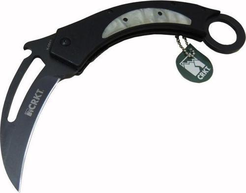 CRKT Blacsrambit Siyah X 0641 BK Outdoor Çakı 22 cm - Açacaklı, Kılıflı, Kutulu