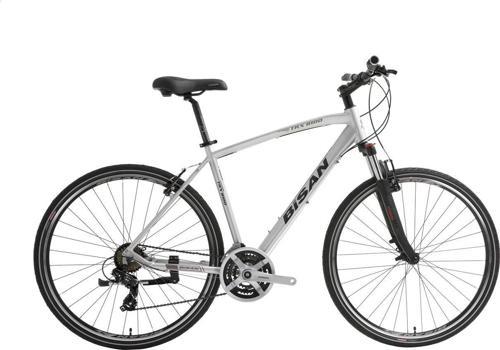 TRX 8100 V Fren 21 Vites 28 Jant Trekking Şehir Bisikleti Gri Siyah 52 Kadro