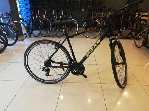 TRX 8100 V Fren 21 Vites 28 Jant Trekking Şehir Bisikleti Siyah Turuncu Kırmızı 52 Kadro