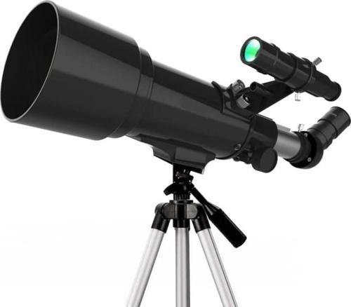 400 x 70 Mm Açıklıklı Refrakter Teleskoplar 15x - 150x Telefon Adaptörlü Reflex