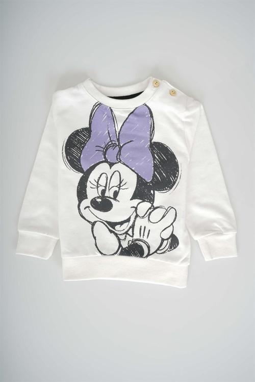 YENİ SEZON KIZ BEBEK MİCKET SWEAT