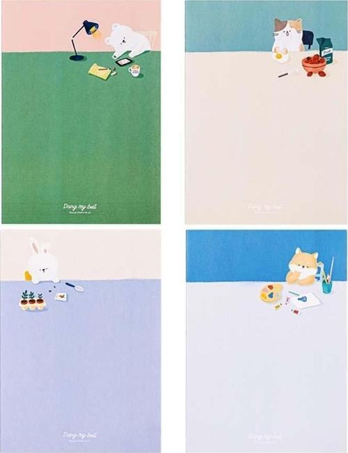 Doing My Best  Sewing Notebook B5 Çizgili FB540