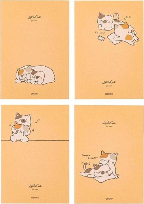 Little Cat Sewing Notebook Çizgili A5 40Yp. FA540