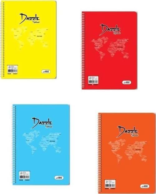 Dazzle Sp. Pp. Kapak A4 4 Renk Ultra Beyaz Düz 120/0