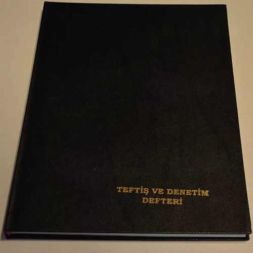 Teftiş Ve Denetim Defteri Ciltli 96 Yaprak