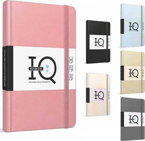 Defter Iq İp Dikişli Bez Kapak 19x26 cm 120 Yaprak Çizgili