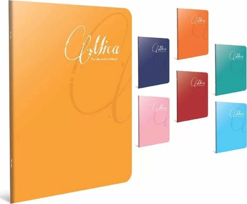 Mica Tel Dikişli Plastik Kapak Çizgisiz Defter A4 60 Yaprak
