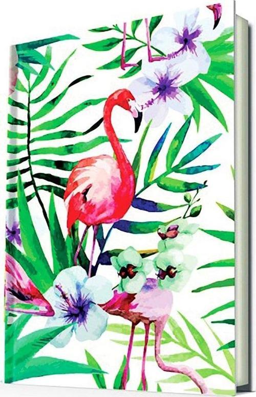 Paradise-Flamingo Flower/Sert Kapak Çizgili 14x20 Cm