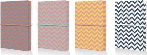 14X20 Zigzag Suni Deri Defter Düz 0021