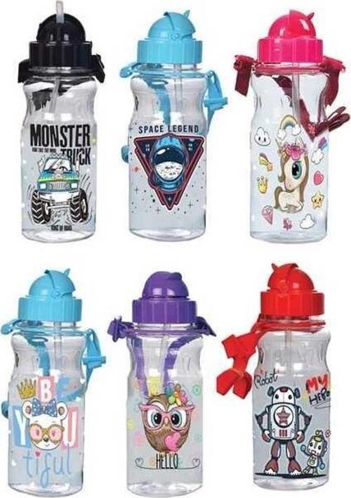 Matara Popsy 500 ml Şeffaf Desenli