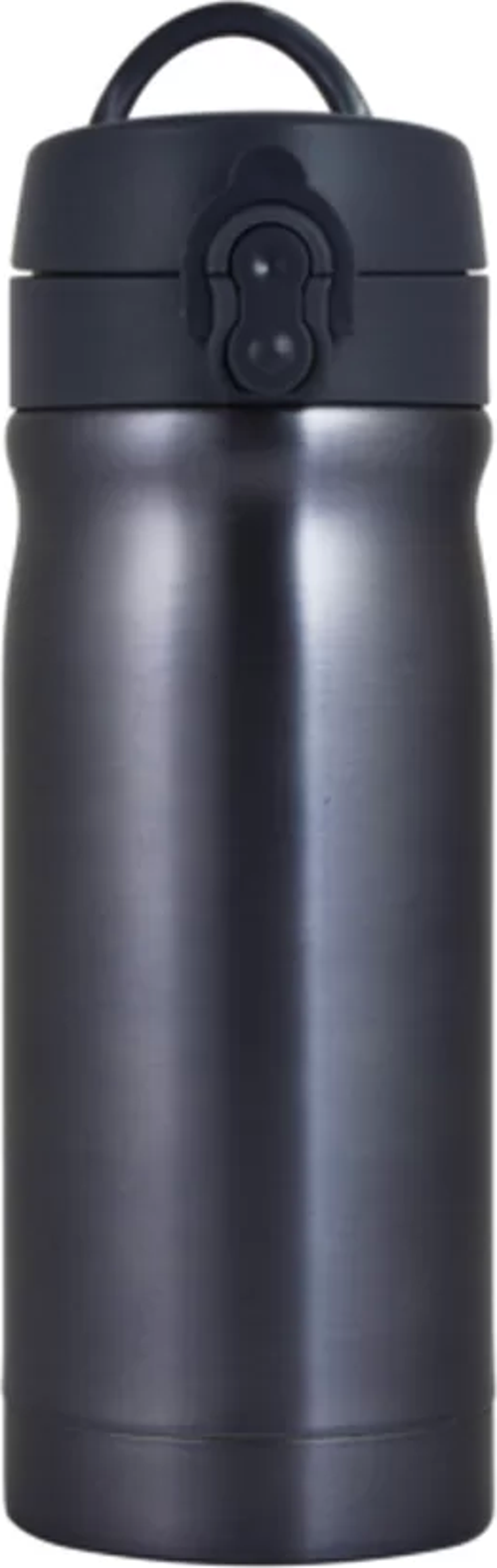 Çelik İçli Matara 350 ml Neon Koyu Gri U1800-KG