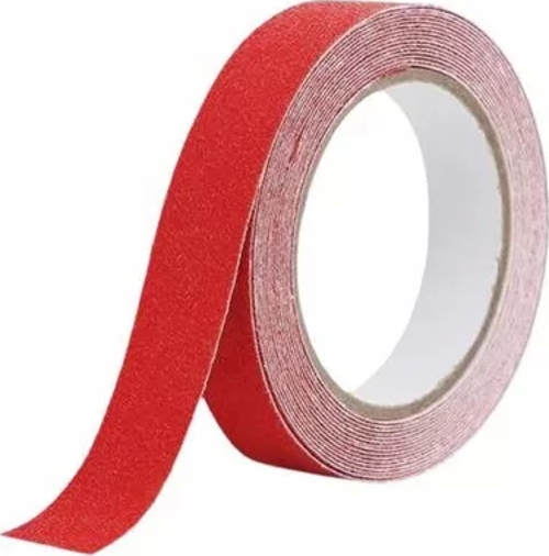 MERDİVEN KAYDIRMAZ BANT 25mmx25m KIRMIZI (KJ012)