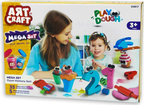 Dede Art Craft Mega Oyun Hamuru Seti