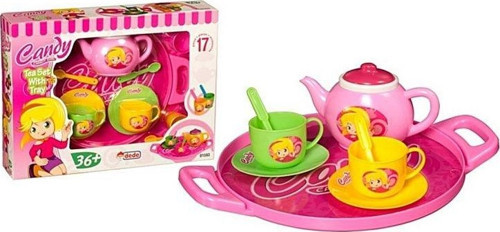 Dede Candy Tepsili Çay Set