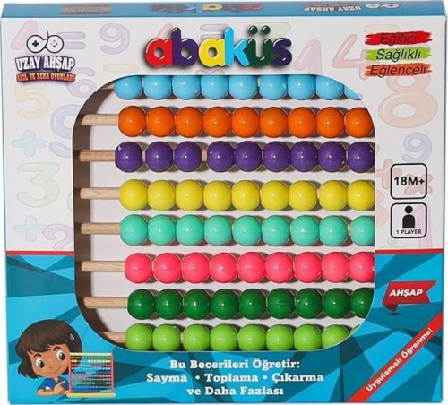 8455 Ahşap Abaküs