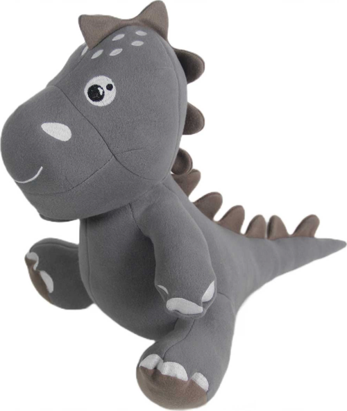 Dino Peluş Oyuncak Gri 40 Cm