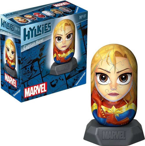 011569 Hylkies Marvel - Captain Marvel 54 Parça Puzzle - No:07 - Ravensburger