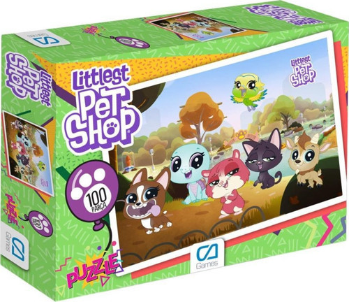 5011 Ca100-5011 Litlest Petshop 100 Parça Puzzle -Ca Puzzle