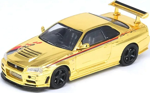 1/64 Nissan Skyline Gt-R Nismo Gold