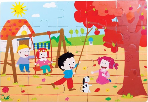 1277-Cs Chiva, Sonbahar Ahşap Yer Puzzle