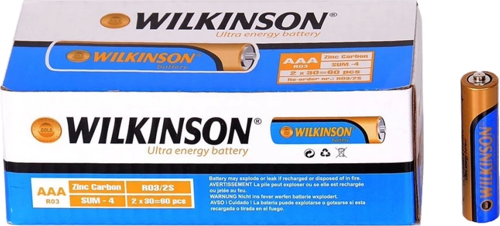 Gold Wilkinson İnce Pil R03
