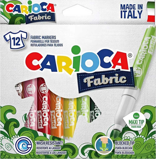 Carioca Kumaş Boyası Cromatex 12'Li