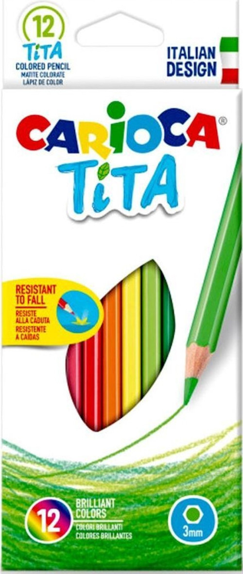 Carioca Tita Kuru Boya Kalemi 12'Li 42793