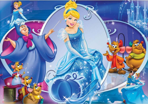 Ks Cinderella 100 Parça Puzzle