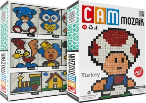 Kumtoys Cam Mozaik 19X25