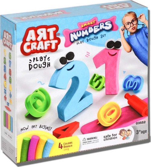 Dede 3D Rakamlar Oyun Hamuru Seti