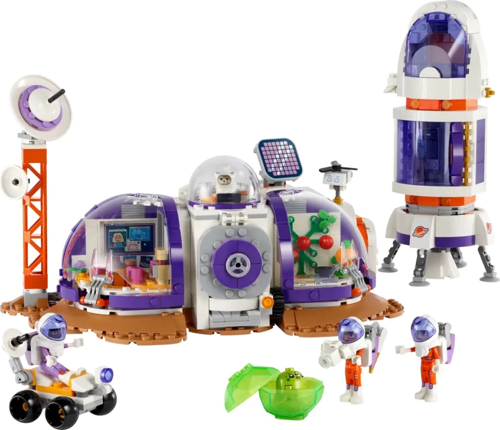 Mars Space Base And Rocket 42605