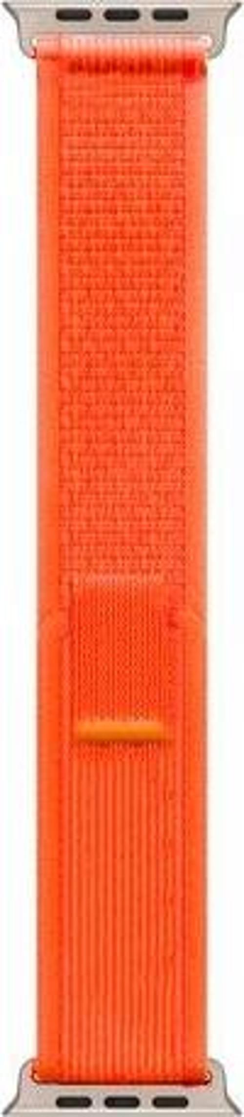 42-44mm Yeni Nesil Apple Uyumlu Akıllı Saat Kordonu Hasır Turuncu