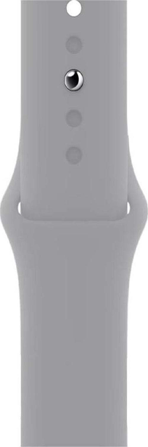 42-49mm Yeni Nesil Apple Uyumlu Akıllı Saat Kordonu Silikon Gri