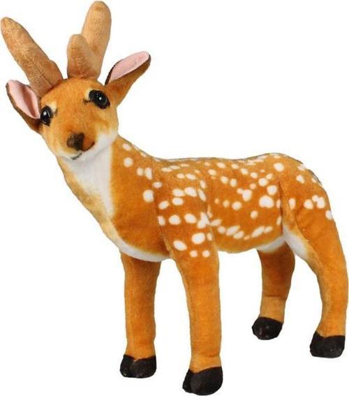 Ses Çıkartan Geyik Peluş Oyuncak 34 Cm