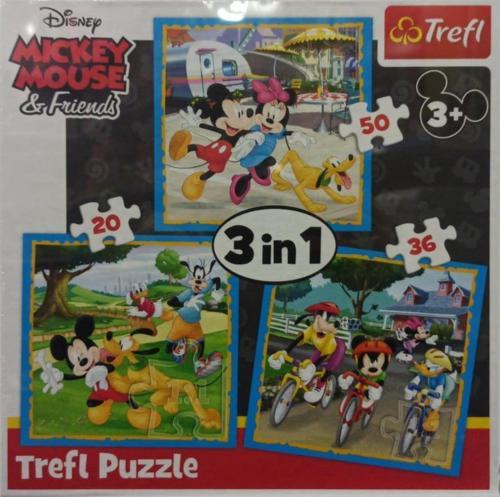 Puzzle-34846 Disney 4In1 Puzzle
