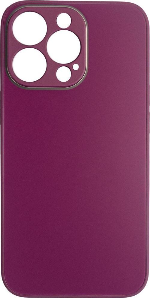 Deluxe İphone 13 Pro Max Mat Kılıf Mor