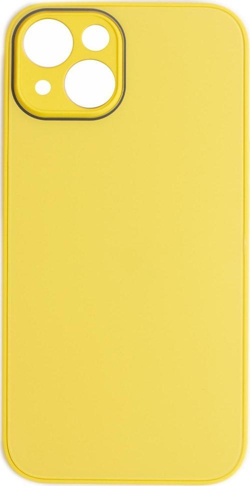 Deluxe İphone 14 Mat Kılıf Sarı