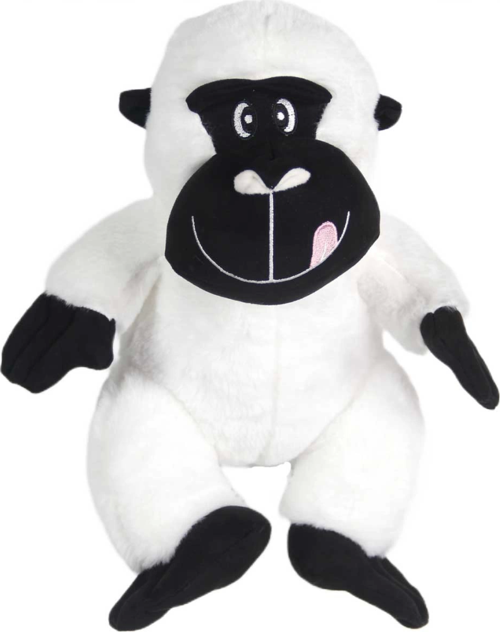 Uyku Arkadaşı Goril Peluş Beyaz 34 Cm